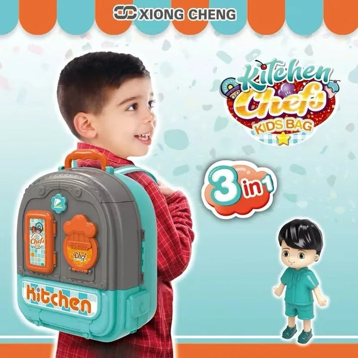 Kitchen Chef 3 in 1 Accessories Backpack